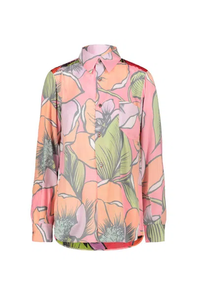 Shop Comme Des Garçons Printed Shirt Clothing In Multicolour
