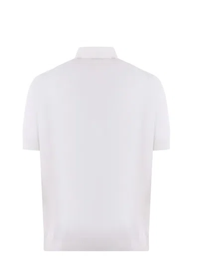 Shop Filippo De Laurentiis Polo Shirt In White