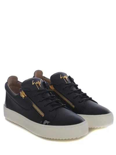 Shop Giuseppe Zanotti Sneakers Black