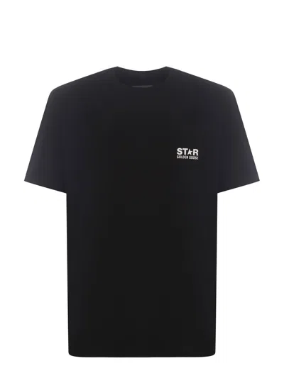 Shop Golden Goose T-shirt  "star" In Black