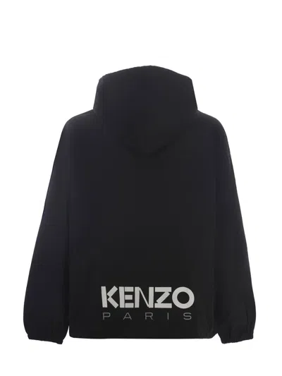 Shop Kenzo Coats Black