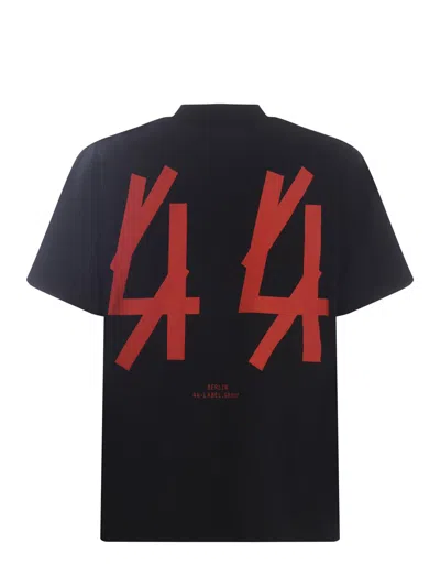 Shop M44 Label Group T-shirts And Polos Black