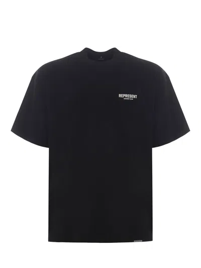 Shop Represent T-shirts And Polos Black