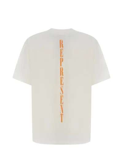 Shop Represent T-shirt  "rebors In Angel Black" In White