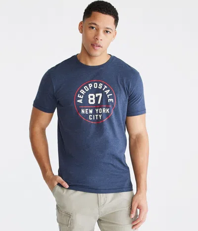 Shop Aéropostale 87 Circle Graphic Tee In Multi