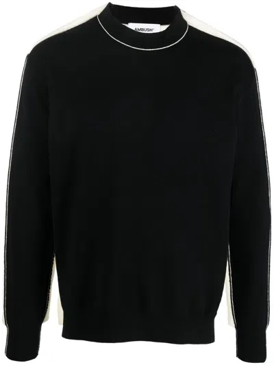 Shop Ambush Knit Pullover In Black