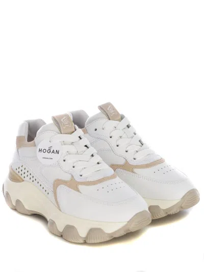 Shop Hogan Sneakers White In Bianco