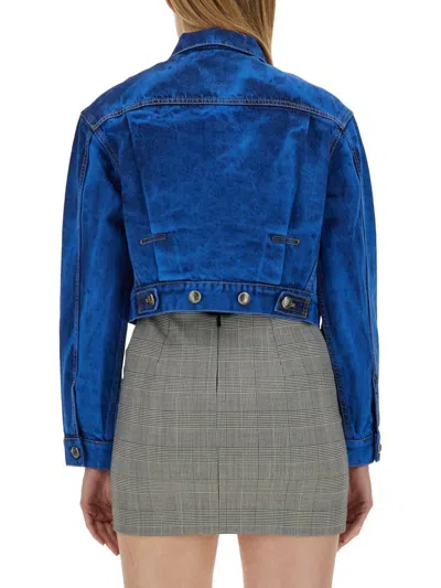 Shop Vivienne Westwood Jacket "marlene" In Blue