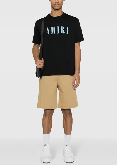 Shop Amiri Black  Core Logo T-shirt