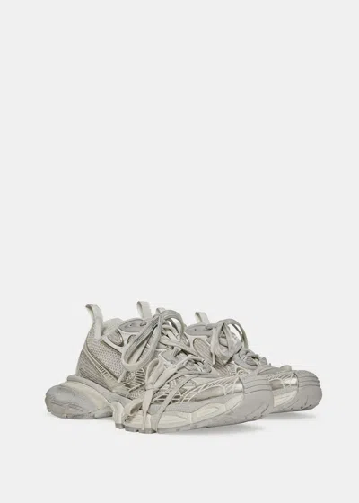 Shop Balenciaga Eggshell 3xl Sneakers