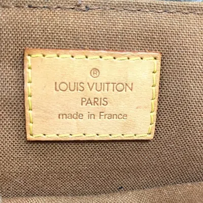 Pre-owned Louis Vuitton Marelle Brown Canvas Shopper Bag ()