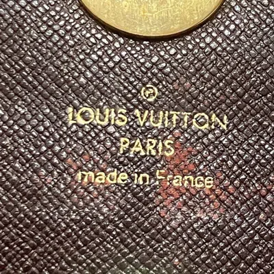 Pre-owned Louis Vuitton Sarah Brown Leather Wallet  ()