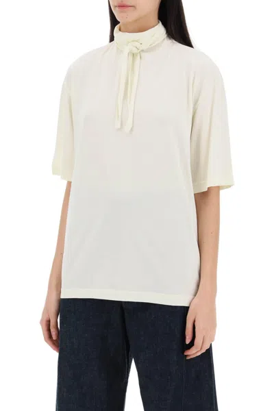 Shop Lemaire "foulard Collar T Shirt With