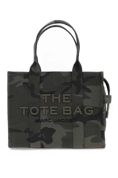 Shop Marc Jacobs The Camo Jacquard Large Tote Bag