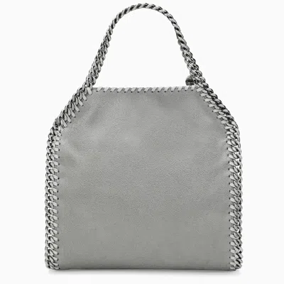 Shop Stella Mccartney Stella Mc Cartney Light Grey Falabella Mini Bag