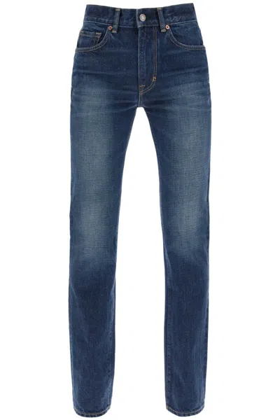 Shop Tom Ford "jeans With Stone Wash Treatment