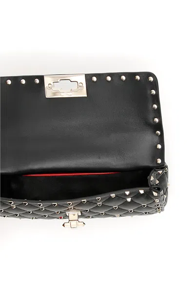 Shop Valentino Garavani Small Leather Rockstud Spike Bag