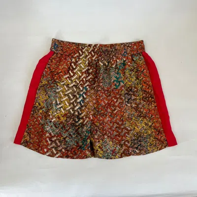 Pre-owned Burberry Tb Monogram Graphic Shorts