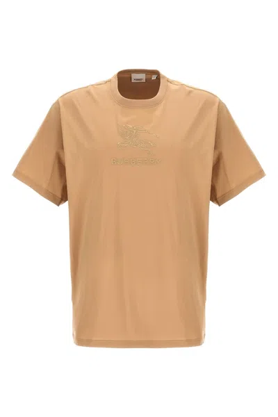 Shop Burberry Men 'tempah' T-shirt In Cream
