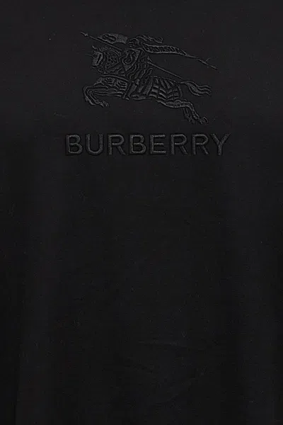 Shop Burberry Men 'tempah' T-shirt In Black