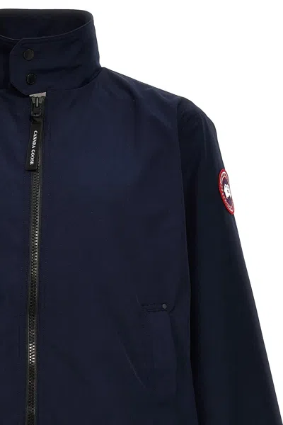 Shop Canada Goose Men 'burnaby Chore' Jacket In Blue