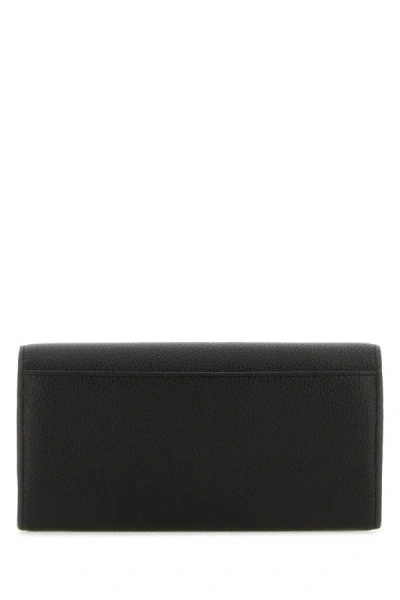 Shop Chloé Chloe Woman Black Leather Wallet
