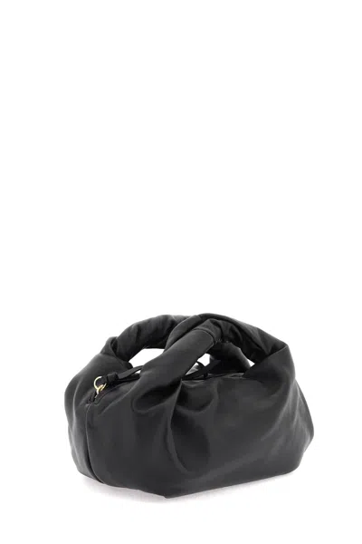 Shop Dries Van Noten Slouchy Leather Handbag With A Women In Black