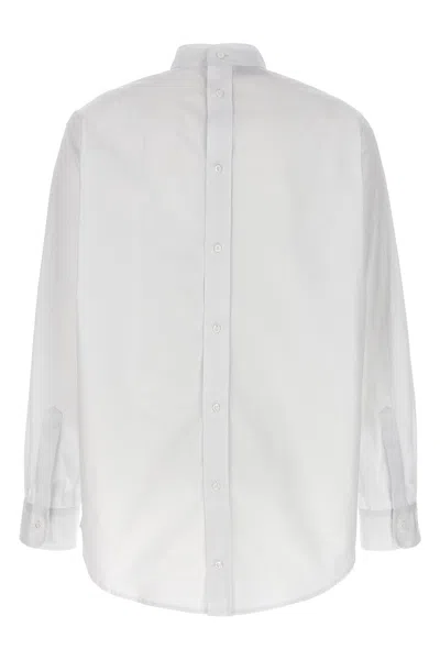 Shop Fendi Women Poplin Shirt In White