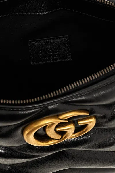 Shop Gucci Women 'gg Marmont' Clutch In Black