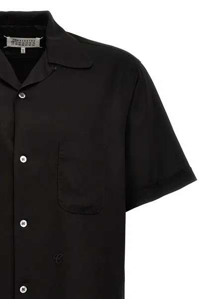 Shop Maison Margiela Men 'c' Shirt In Black