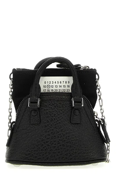 Shop Maison Margiela Women '5ac Classique Baby' Shoulder Bag In Black