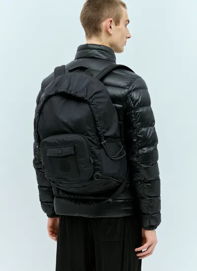 Shop Moncler Men Makaio Backpack In Black
