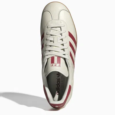 Shop Adidas Originals Gazelle White/red Sneakers