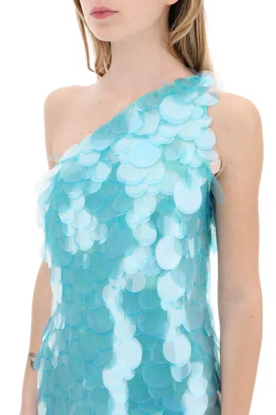 Shop Giuseppe Di Morabito One Shoulder Mini Dress With