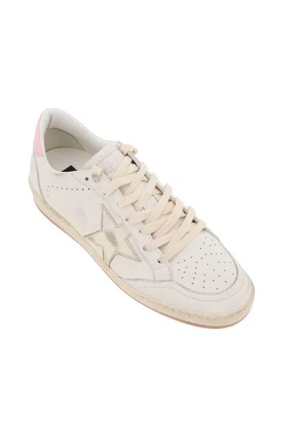 Shop Golden Goose Leather Ball Star Sneakers In