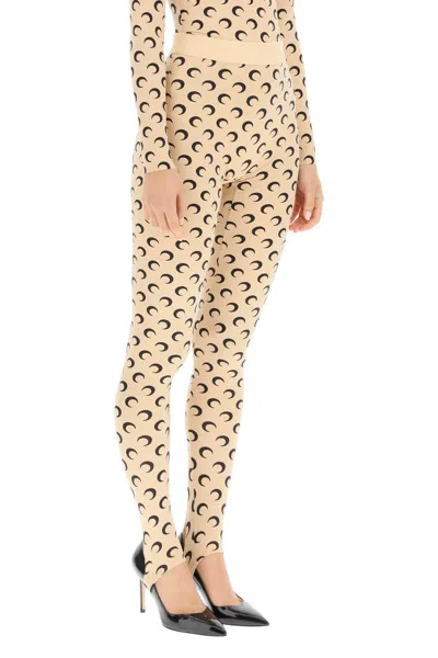 Shop Marine Serre All Over Moon Leggings