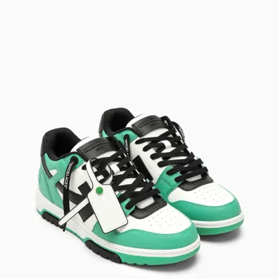 Shop Off-white Off White™ Green/black Out Of Office Trainer