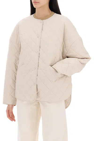 Shop Totême Toteme Organic Cotton Quilted Jacket In