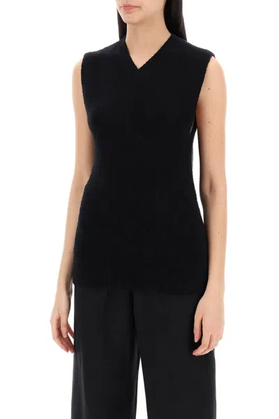 Shop Totême Toteme Sleeveless Top In Terry