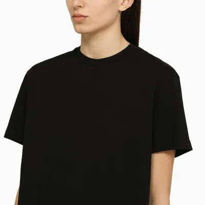 Shop Wardrobe.nyc Black Cotton Crew Neck T Shirt