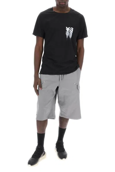 Shop Y-3 Y 3 Short Sleeved Perforated Jersey T