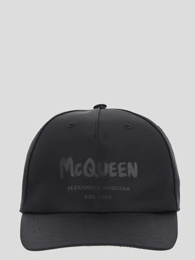 Shop Alexander Mcqueen Hats In Black