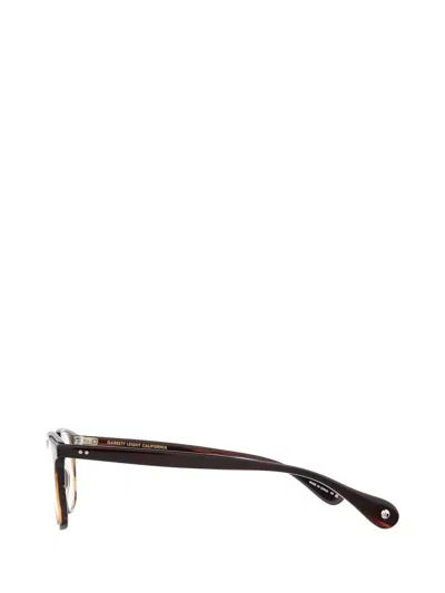 Shop Garrett Leight Eyeglasses In Redwood Tortoise