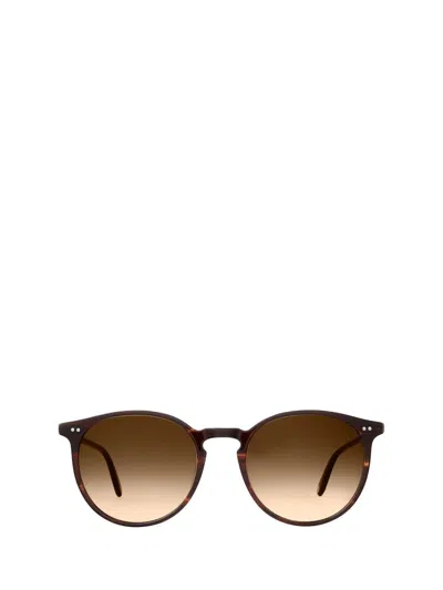 Shop Garrett Leight Sunglasses In Redwood Tortoise/semi-flat Brunette Gradient