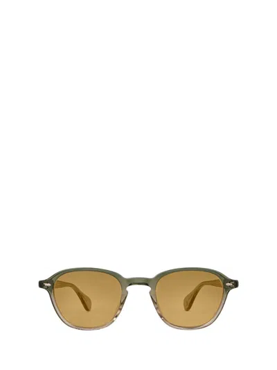 Shop Garrett Leight Sunglasses In Cyprus Fade/pure Maple