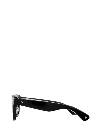 Shop Garrett Leight Sunglasses In Black/grey