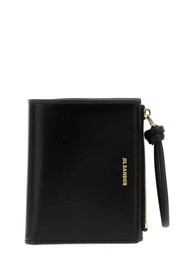 Shop Jil Sander 'giro' Mini Wallet In Black