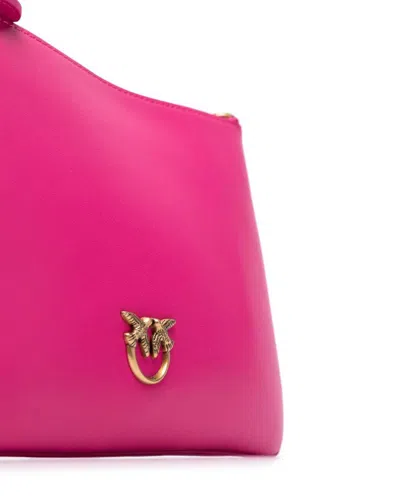 Shop Pinko Clutch Bag In Rose