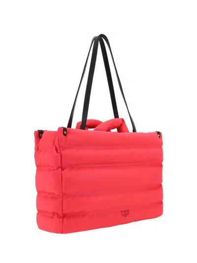Shop Pinko Shoulder Bags In Pink