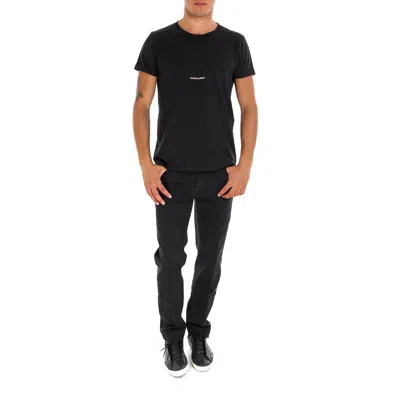 Shop Saint Laurent T-shirt In Black